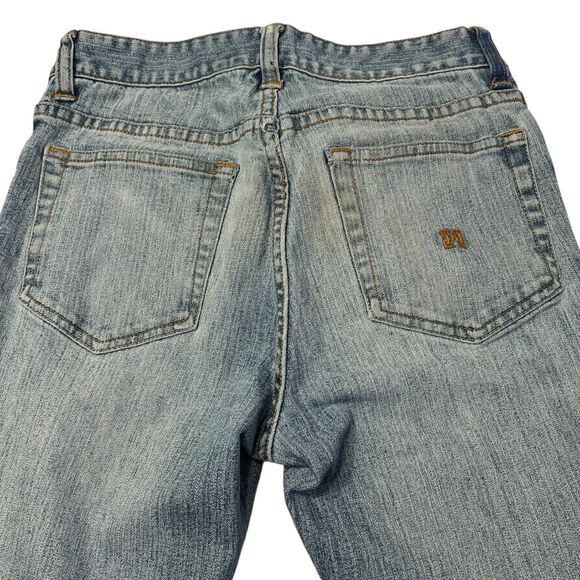 KR3W Women’s 28 Bootcut Jeans Low Rise Blue Y2K Vintage Skatecore Denim - Picture 8 of 14